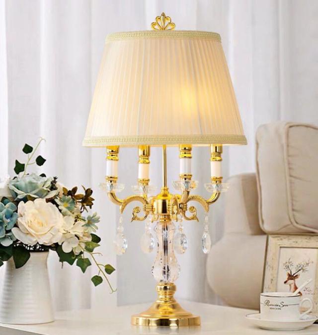 高級水晶 照明スタンドライト テーブルランプ デスクライト． 卓上ステンド 57,915円