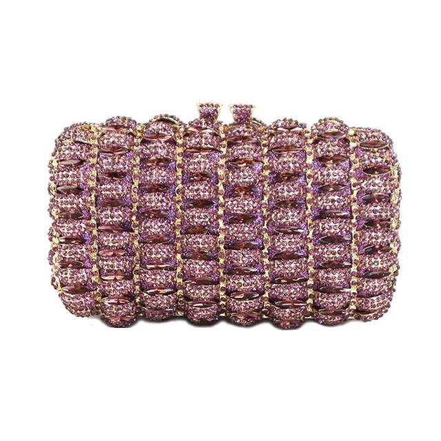 豪華パーティーバッグ キラキラ ストーンBAG クラッチバッグ レディース ラインストーンクラッチバッグ