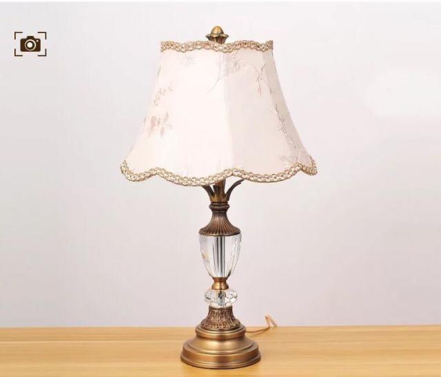 照明スタンドライト テーブルランプ デスクライト 卓上ステンド 水晶