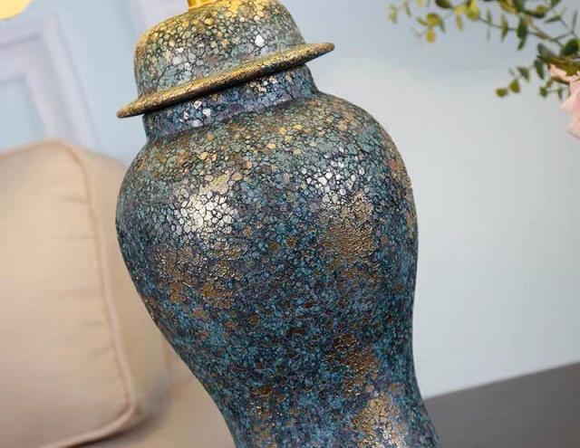 照明スタンドライト テーブルランプ デスクライト 卓上ステンド 高級陶器テーブルスタンドの通販は