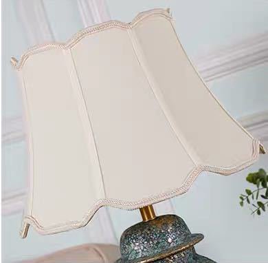 照明スタンドライト テーブルランプ デスクライト 卓上ステンド 高級陶器テーブルスタンドの通販は