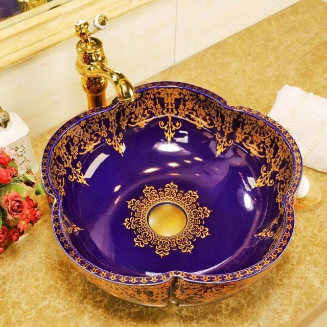 洗面ボウルセット 洗面ボール 陶器 手水鉢 手洗器 手洗い鉢 洗面器