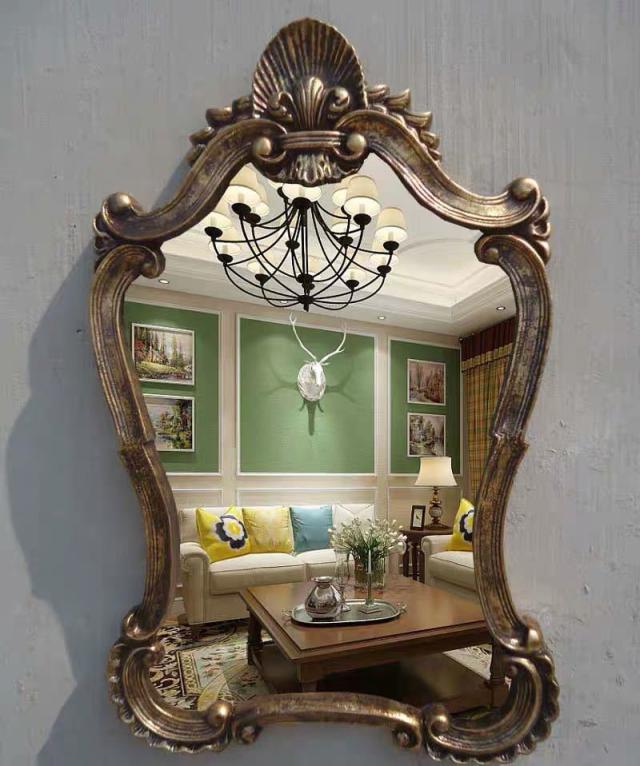 豪華鏡 壁掛け鏡 アンティーク調 壁掛け 壁掛けミラー ウォールミラーの通販は