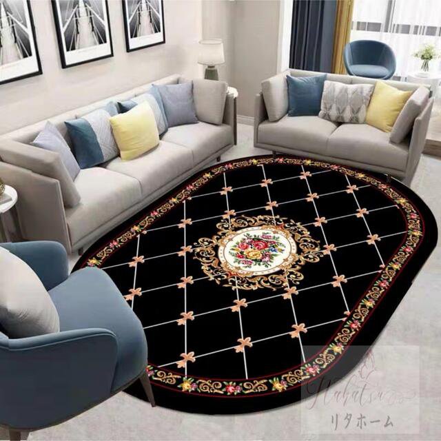 ラグカーペット ラグマット 160x230cm ホットカーペット対応 玄関マット 