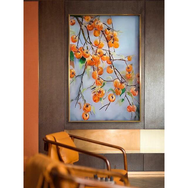 ガラス琺瑯彩 エナメル工芸品 高級琺瑯飾り絵 玄関 壁掛け 琺瑯絵美術品