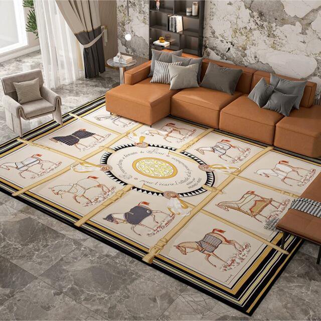 ラグカーペット ラグマット 160x230cm ホットカーペット対応 玄関マット