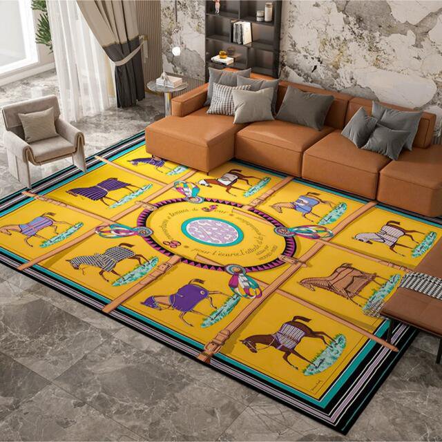 ラグカーペット ラグマット 160x230cm ホットカーペット対応 玄関マット