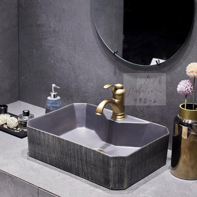 高級洗面台 洗面ボウルセット 洗面ボール 手洗い鉢 洗面器 蛇口 排水金具付き