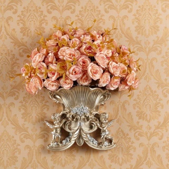 1020T22-5-3壁飾り 人工観葉植物 壁掛けインテリア ディスプレイ 壁掛けミックスグリーン 造花 壁掛け