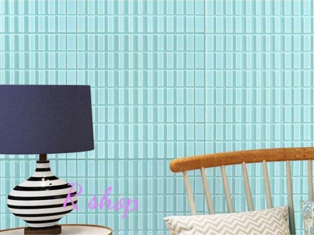 50枚 70cm×70cm 背景壁 ．3D立体レンガ模様壁紙 ．防水 汚い防止 カビ防止