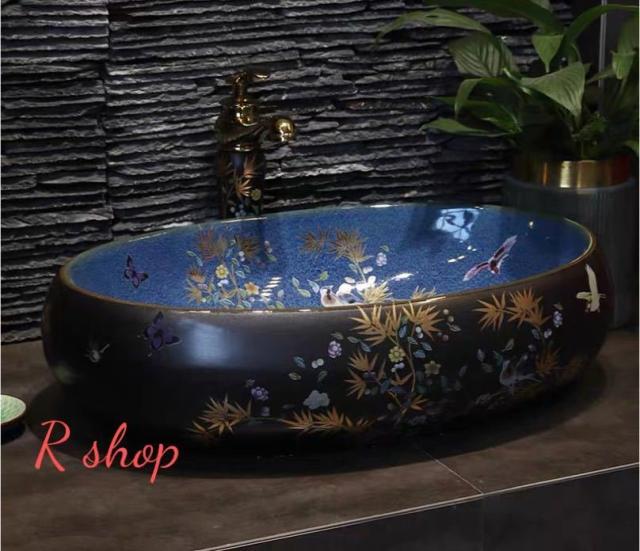 手洗い器 デザイン 陶磁器 手洗い鉢 洗面台 蛇口 排水ホース付き 置き型洗面ボウルセット 手洗い器 デザイン 陶磁器 手洗い鉢 洗面台