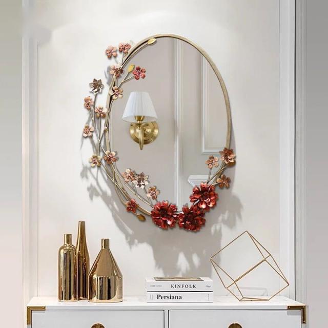 豪華鏡 アンティーク調 壁掛け鏡 壁掛け ．壁掛けミラー ウォールミラー 38x50