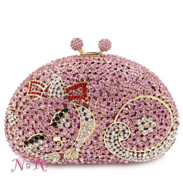 豪華パーティーバッグ キラキラ ストーンBAG クラッチバッグ