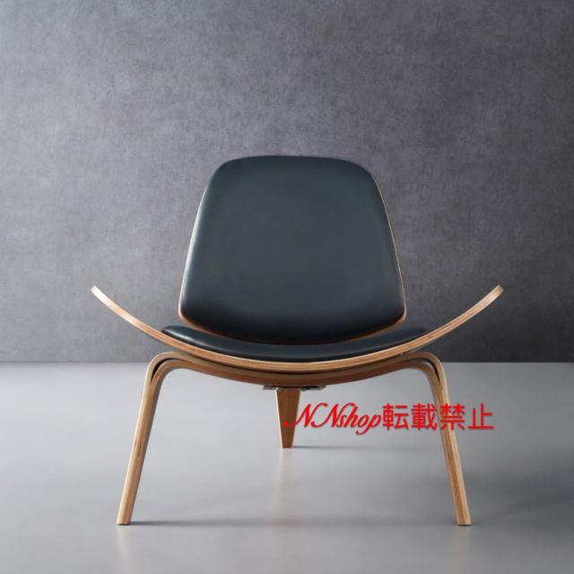 人気な椅子 木製 肉厚座面クッション 北欧モダン椅子 人気な木脚 高級椅子