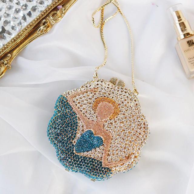 豪華パーティーバッグ ストーンBAG クラッチバッグ レディース ラインストーンクラッチバッグ ショルダーバッグ