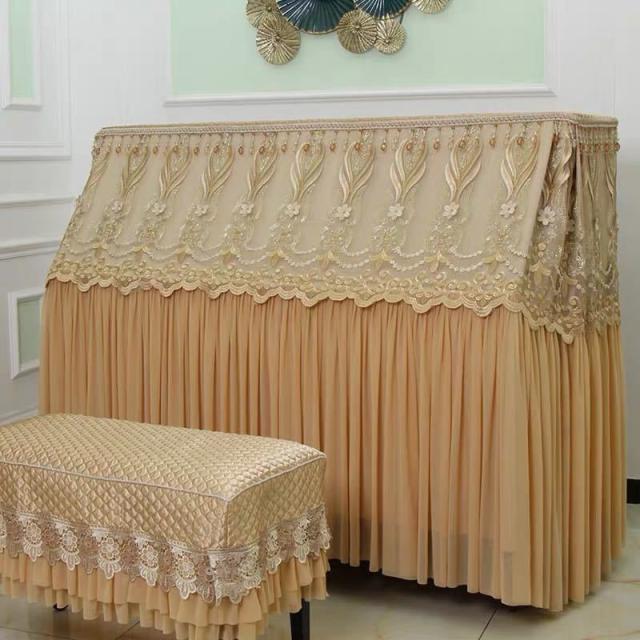 高級ピアノカバー ．ピアノイスカバー 2点セット