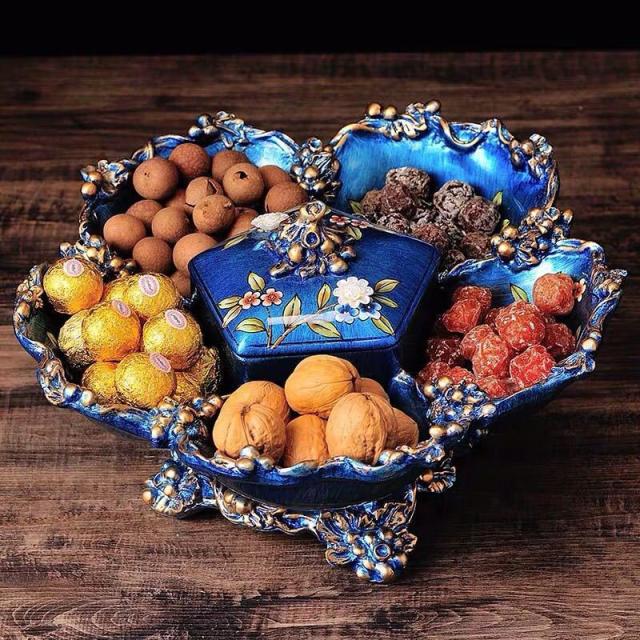 高級果物皿　盛り皿 お菓子皿、フルーツプレート 花柄豪華〜果物カゴ お菓子鉢 高級果物皿 盛り皿 お菓子皿、フルーツプレート、花柄豪華～果物カゴ