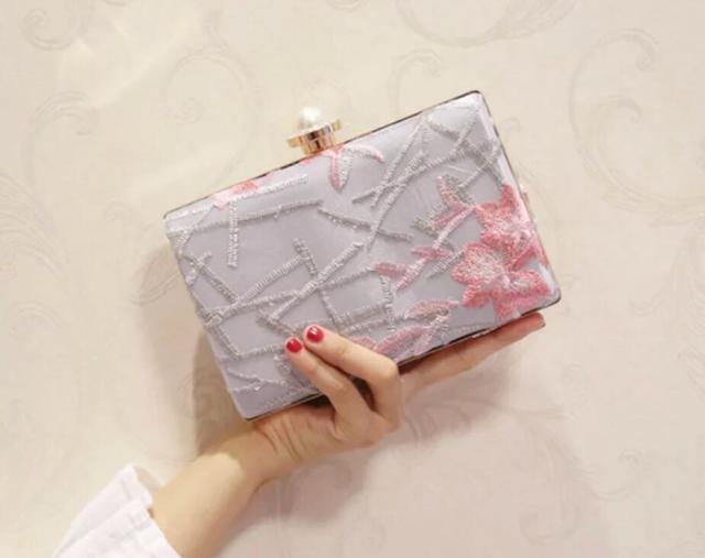 豪華パーティーバッグ BAG 刺繍クラッチバッグ レディース 2wayバッグ