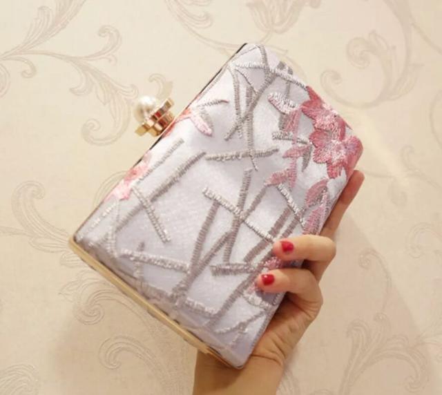 豪華パーティーバッグ BAG 刺繍クラッチバッグ レディース 2wayバッグ