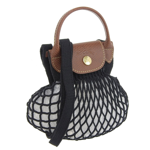 ロンシャン LONGCHAMP LE PLIAGE ショルダーバッグ 2WAY バッグ キャンバス レザー バッグ ブラック レディース 10139-hvh-001 母の日　土日祝も毎日発送します