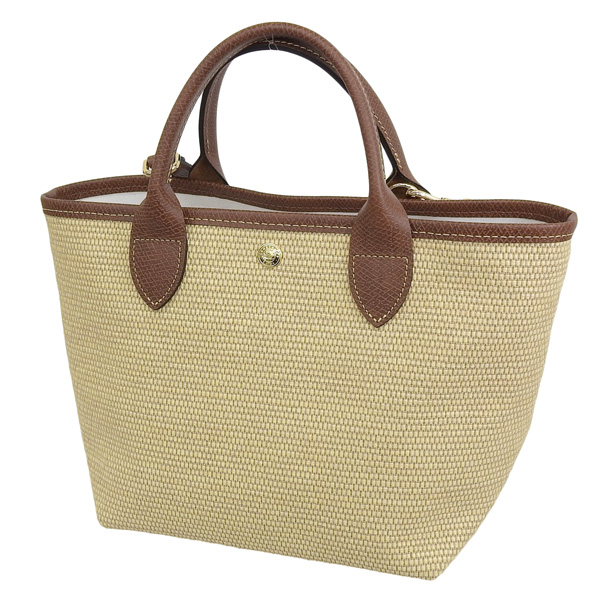 ロンシャン バッグ レディース トートバッグ ブラウン LE PANIER PLIAGE 10144-HZB-035 LONGCHAMP 母の日　土日祝も毎日発送します ロンシャン バッグ レディース トートバッグ ブラウン LE PANIER