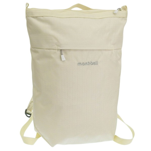 モンベル バッグ メンズ レディース リュックサック ナイロン アイボリー ベルニナパック 10 1123903IV mont-bell A4対応