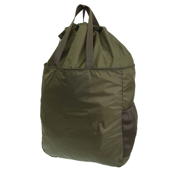 モンベル バッグ メンズ レディース トートバッグ エコバッグ ダークグリーン ポケッタブル ライトトート L Pocketable Light Tote L 1123974KHGN A4対応 mont-bell_3