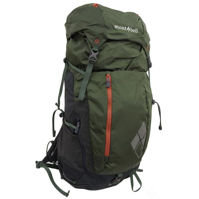 モンベル バッグ メンズ レディース リュック リュックサック バックパック ナイロン ダークグリーン チャチャパック 35 1133301KHGN mont-bell A4対応