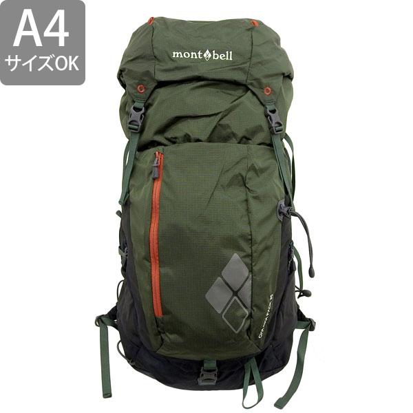 モンベル バッグ メンズ レディース リュック リュックサック バックパック ナイロン ダークグリーン チャチャパック 35 1133301KHGN mont-bell A4対応_1