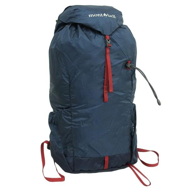 モンベル バッグ メンズ レディース リュックサック 20L ナイロン ブルーグリーン バーサライトパック 20 1133322BLBK mont-bell A4対応
