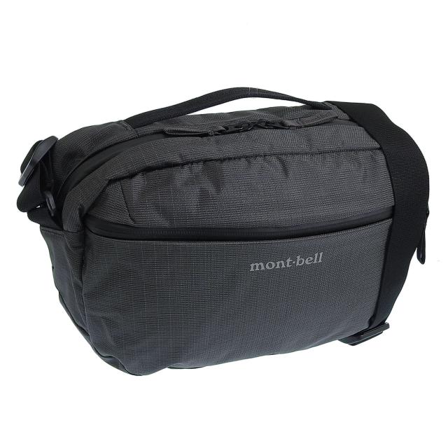 モンベル バッグ メンズ レディース ショルダーバッグ ナイロン ダークグレー トラベル タフポーチ L 1133452DGY mont-bell