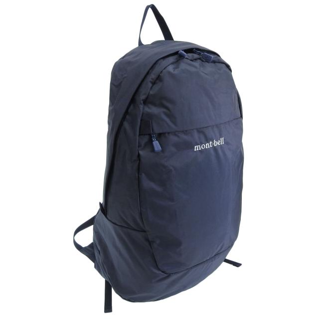 モンベル バッグ メンズ レディース リュック リュックサック バックパック ナイロン ネイビー ポケッタブル デイパック 20 1133473NV mont-bell A4対応