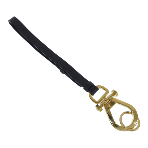 プラダ 小物 メンズ レディース キーホルダー アウトレット ブラック PORTACHIAVI PELLE 1PP116 CITY SPORT NERO1 PRADA 母の日　土日祝も毎日発送します_3