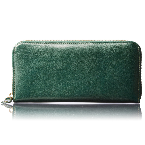 長財布 メンズ 財布 大容量 ラウンドファスナー長財布 リンレ ラウンド