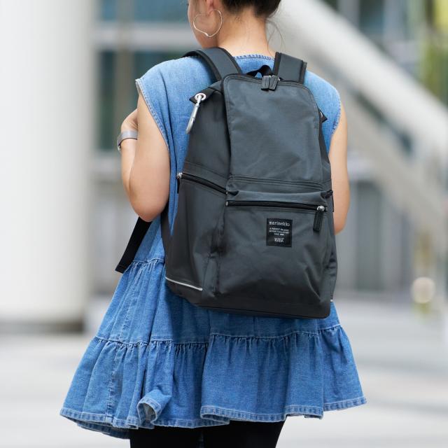 マリメッコ バッグ レディース バックパック リュック リュックサック グレー バディ BUDDY BACKPACK 26994-990 marimekko A4対応の通販は 15,185円