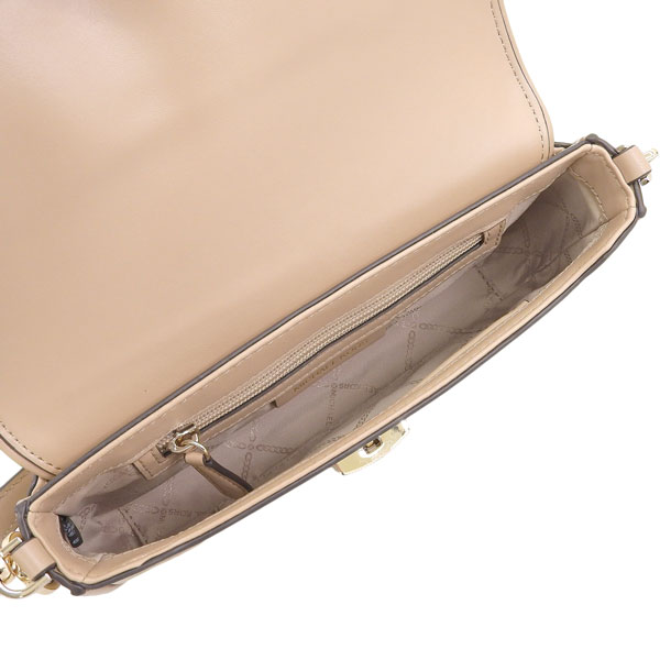 マイケルコース バッグ レディース ショルダーバッグ レザー ベージュ