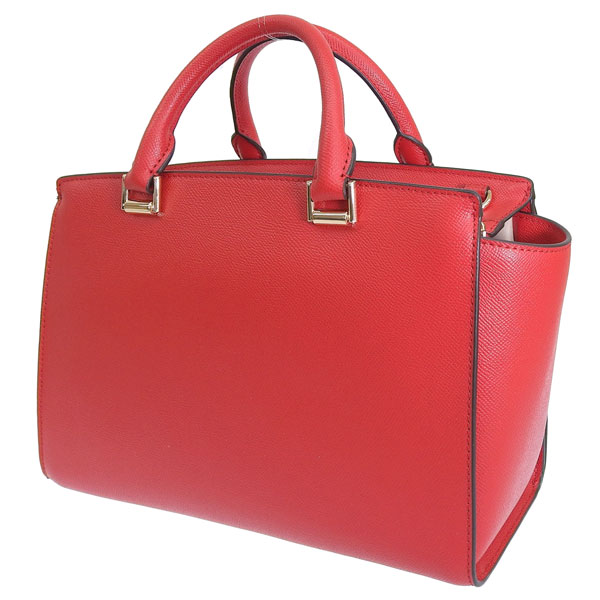マイケルコース バッグ レディース ショルダーバッグ 2WAY ハンドバッグ レザー レッド SYLVIA MD TZ SATCHEL 30S9GYLS2L-683 MICHAEL KORS_3