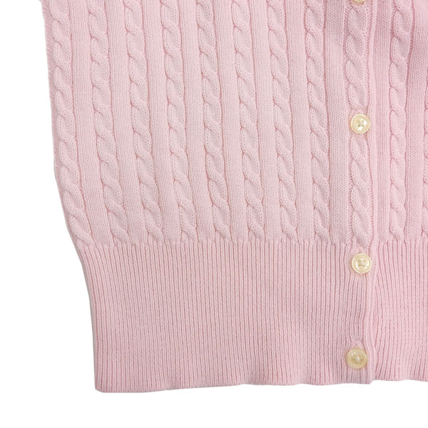 ポロラルフローレン ケーブルニットカーディガン レディース ガールズ