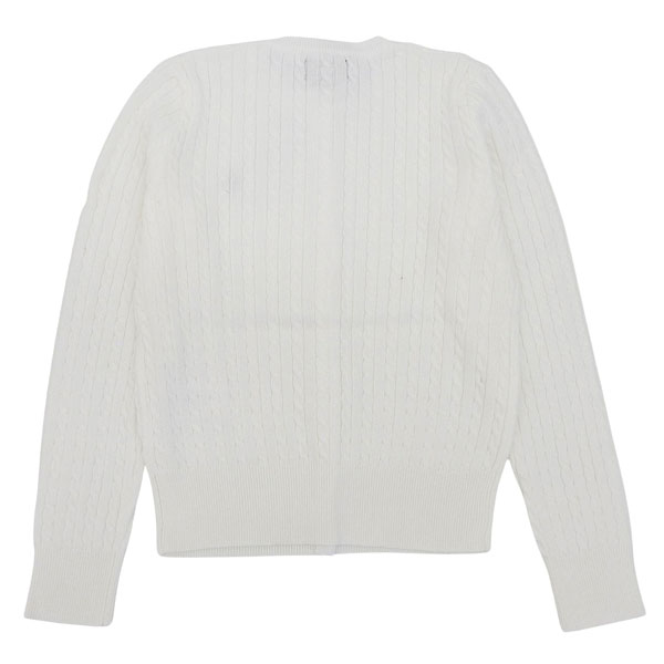 ポロラルフローレン ケーブルニットカーディガン レディース ガールズ