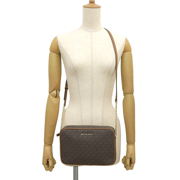 マイケルコース バッグ レディース ショルダーバッグ ブラウン JET SET