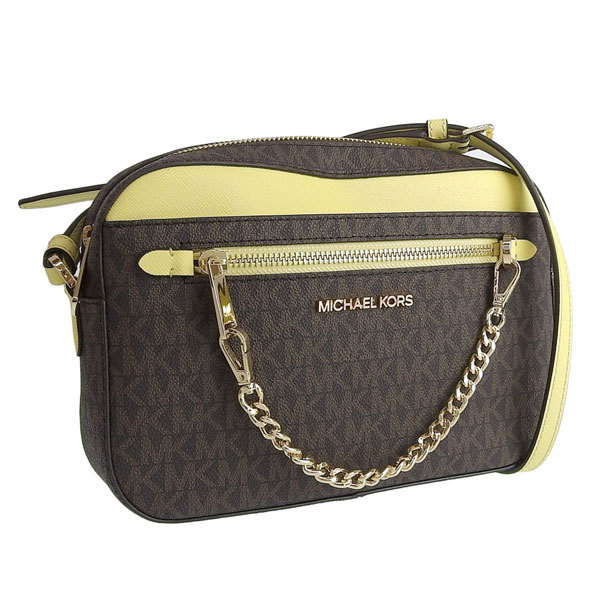 マイケルコース MICHAEL KORS JET SET ITEM ショルダーバッグ バッグ バターカップ カーキ×イエロー レディース 35s1gttc9b-butrcup レディース 女性 プレゼント ブランド ギフト 新生活  母の日　土日祝も毎日発送します