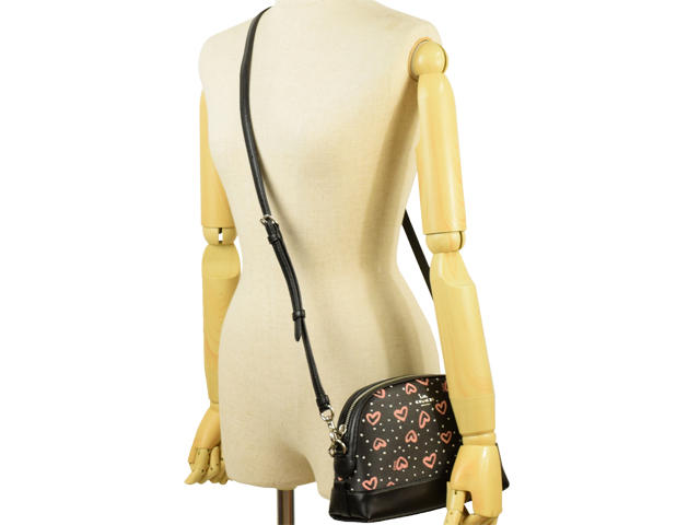 コーチ ショルダーバッグ ミニバッグ レディース Coach 斜めがけ 女性 プレゼント ブラック 黒 ブランド ギフト 鞄 ミニ ハート アウトレの通販はau Pay マーケット Riverall リヴェラール