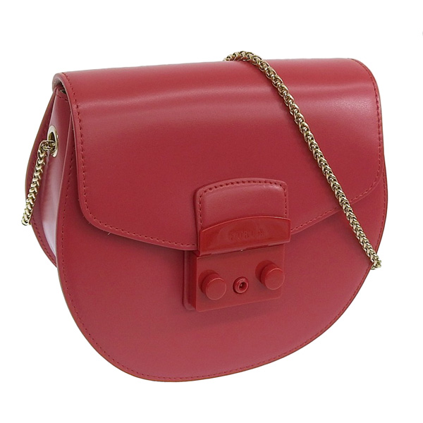 フルラ バッグ レディース ショルダーバッグ アウトレット レザー ルビーレッド BATJEP0VNC000RUB00 FURLA　アウトレット 母の日　土日祝も毎日発送します