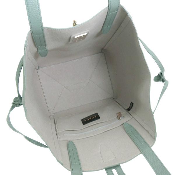 フルラ バッグ レディース トートバッグ アウトレット レザー グリーン