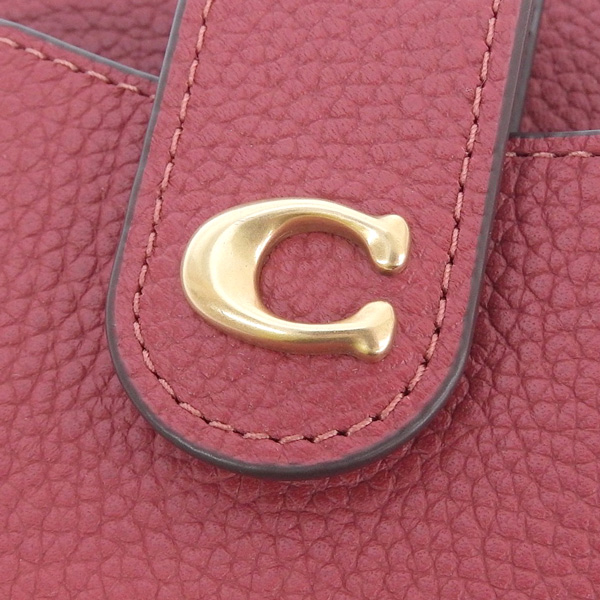 コーチ 財布 レディース 長財布 スマホウォレット アウトレット レザー レッド エッセンシャル フォーン ウォレット PP ESS PHN WLT CJ866B4E5D COACH コーチ 財布 レディース 長財布 スマホウォレット アウトレット レザー