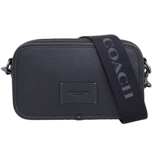 コーチ バッグ メンズ ショルダーバッグ アウトレット レザー ブラック ワイアット CM113QBBK COACH 母の日　土日祝も毎日発送します_1