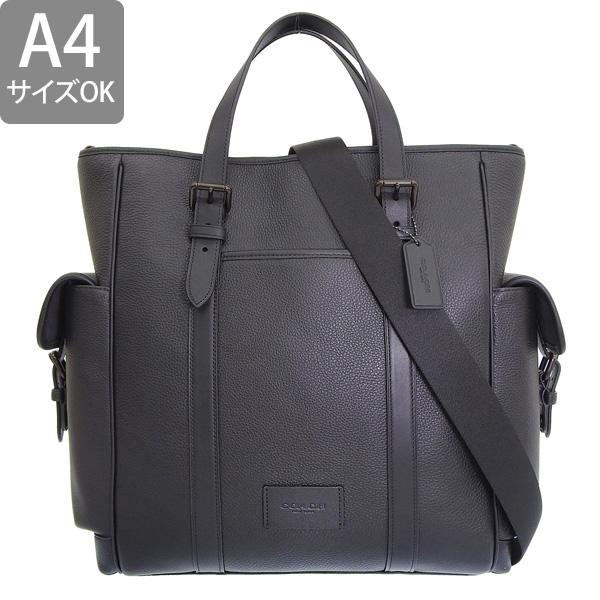 コーチ バッグ メンズ トートバッグ ショルダーバッグ 2WAY アウトレット レザー ブラック スプリントトート CR324JILWO COACH A4対応_1