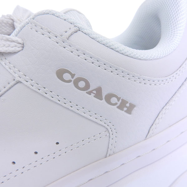 コーチ 靴 レディース プラットフォーム スニーカー アウトレット 24cm レザー ホワイト PLATFORM SNKR CU155OPI7 COACH コーチ 靴 レディース プラットフォーム スニーカー アウトレット 24cm