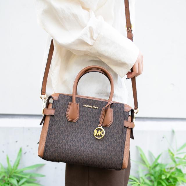 マイケルコース バッグ レディース 2WAY ショルダーバッグ アウトレット ブラウン D35F2GM9S1B-200 MICHAEL KORS