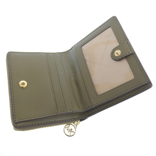 マイケルコース 財布 レディース 三つ折り財布 アウトレット オリーブ JET SET TRAVEL D35H3GTVF6B-OLIVE MICHAEL KORS_4